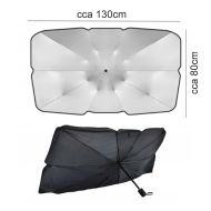 Skládací sluneční clona na čelní sklo automobilu | Děštník proti slunci na čelní sklo