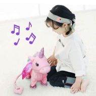 Zpívající a chodící plyšový jednorožec - Unicorn Roxy