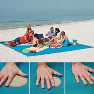 Plážová podložka - Sand Free - XL růžová
