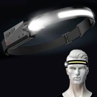 Nabíjecí LED čelovka se senzorem pohybu COB 2v1