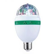 Rotační Disco LED žárovka - barevná 