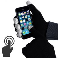 Dotykové rukavice pro smartphony a tablety - černé