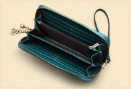 Nancy - Modrá dámská peněženka