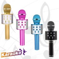 Bezdrátový karaoke mikrofon s reproduktorem
