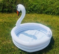 Dětský nafukovací bazén - Labuť