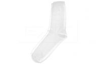 Pánské bavlněné ponožky TURKEY - 5 párů, bílé, velikost 44-47