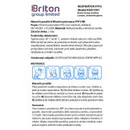 Certifikovaný Respirátor FFP2 - WOOW BRITON UK