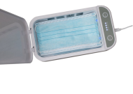 UV sterilizační box na roušky, respirátory a jiné drobnosti