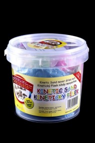 Tekutý kinetický písek - Kinetic Sand  - plastový box - MEGA SET 2kg