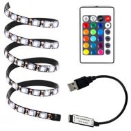 Barevný LED pásek za televizí s dálkovým ovládáním