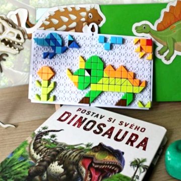 Mozaiková stavebnice - dinosauři