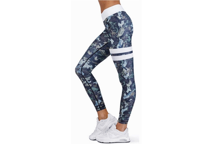 Dámské legíny Camo - modrá Dámské legíny Camo - modrá
