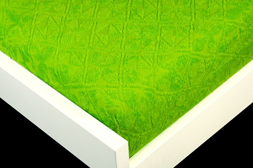 Žakárové prostěradlo Premium Bed - Zelené Žakárové prostěradlo Premium Bed - Zelené